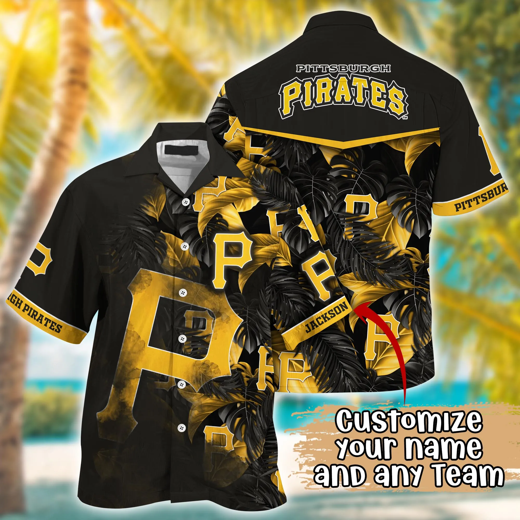 Pittsburgh Pirates Mlb Summer Hawaii Shirt And Tshirt Custom Aloha Shirt