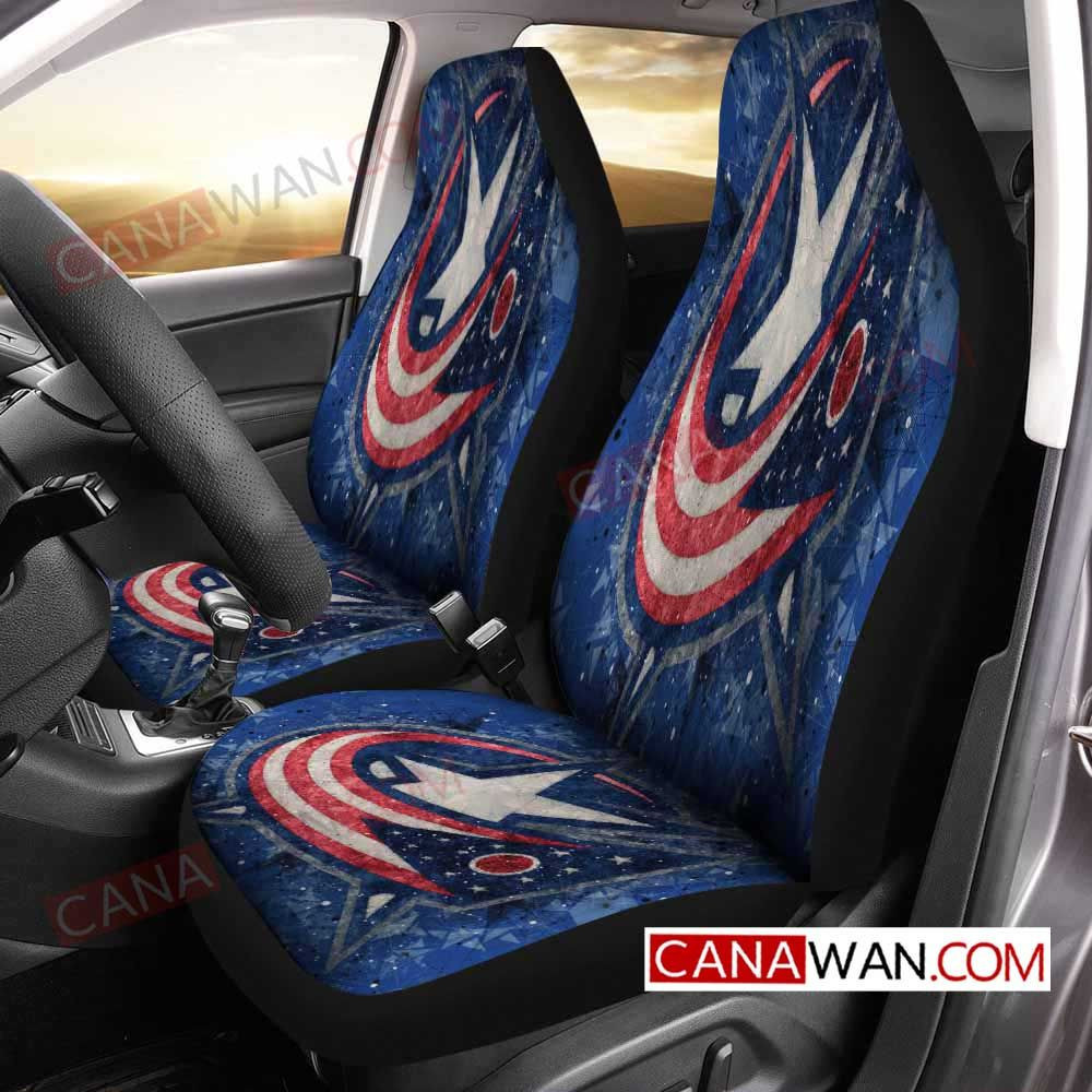 Columbus Blue Jackets Car Seat Cover Set CSC7056