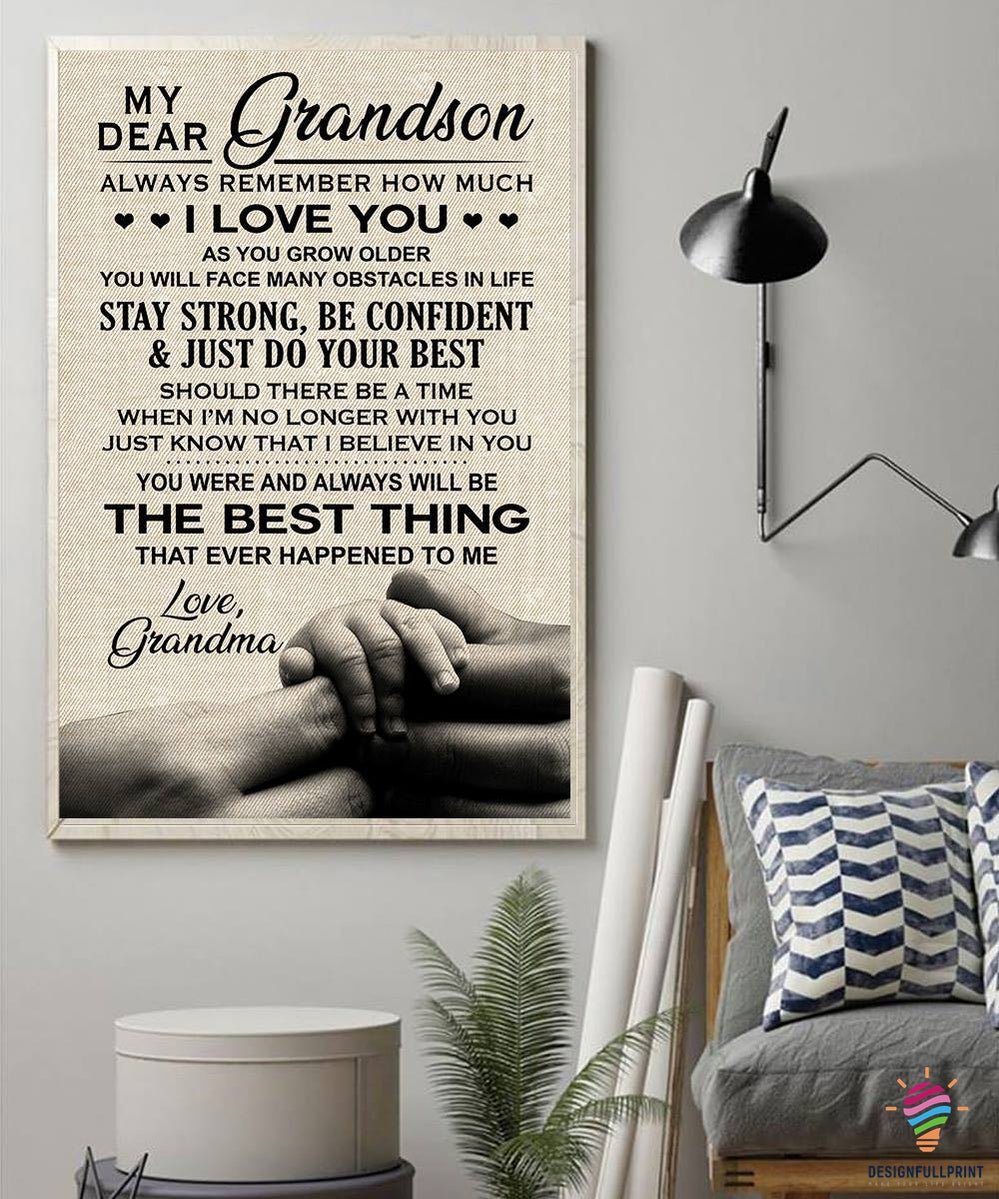 To My Dear Grandson Always Remember  &hellip;