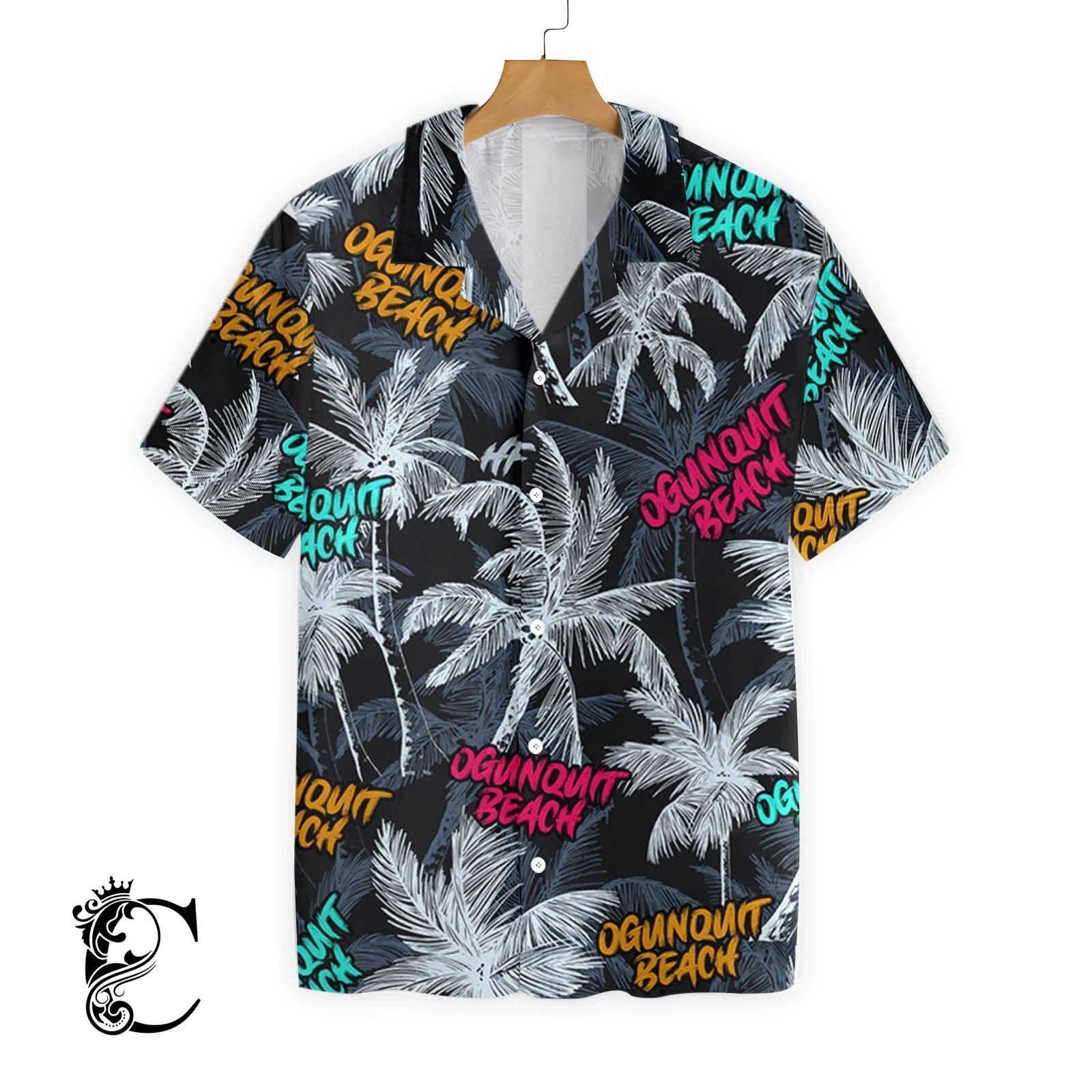 Ogunquit Beach Coconut Tree Seamless …