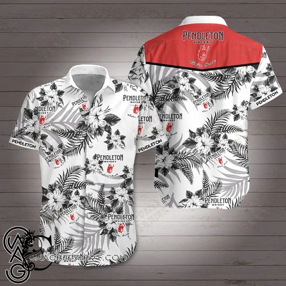 Beach Shirt Pendleton Whisky Hawaiia &hellip;