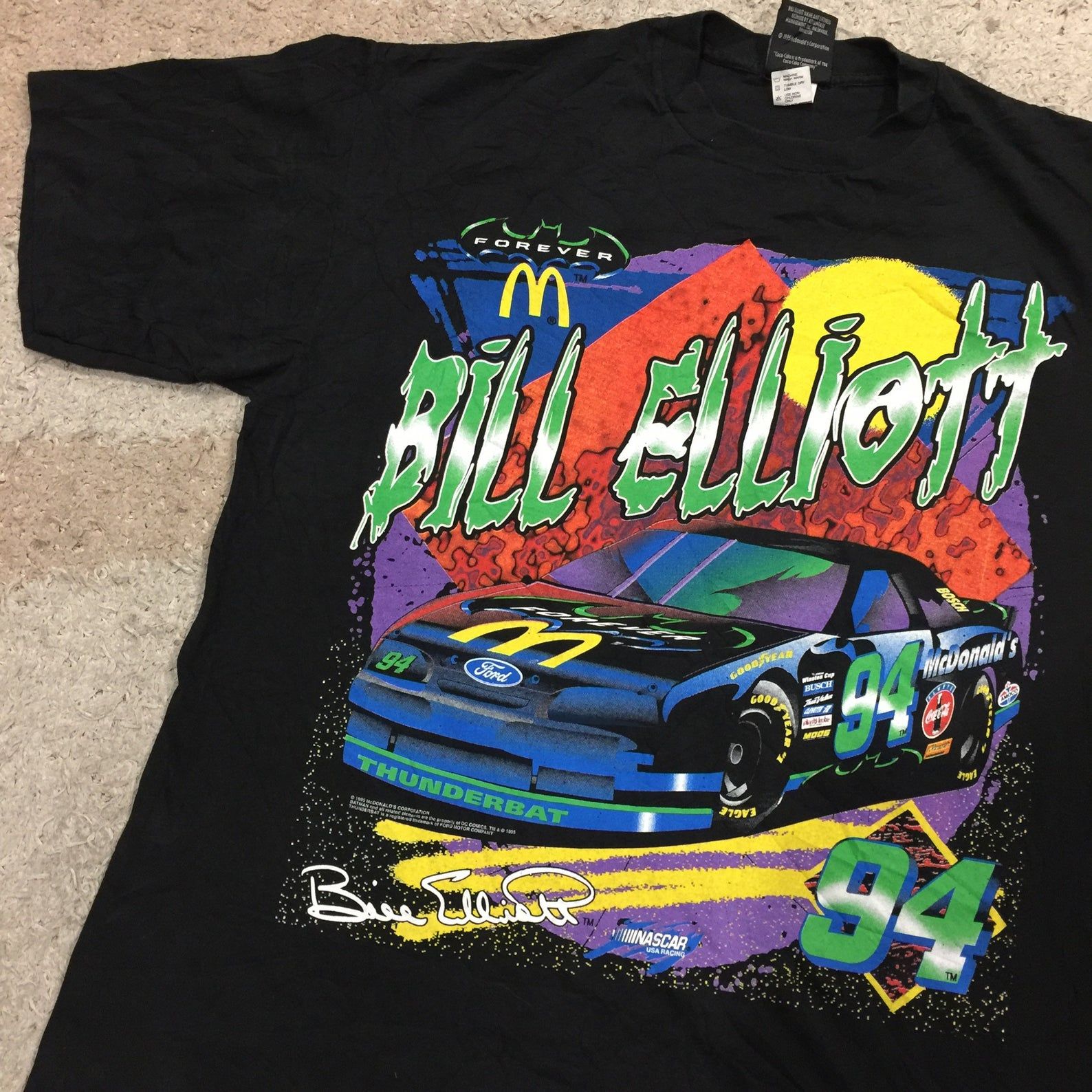 Vintage 1990’S Nascar Bill Elliott T-Shirt