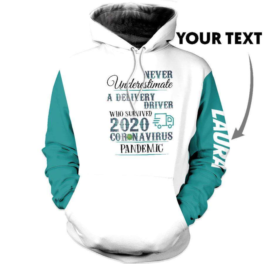 Personalized A Delivery driver Socia …