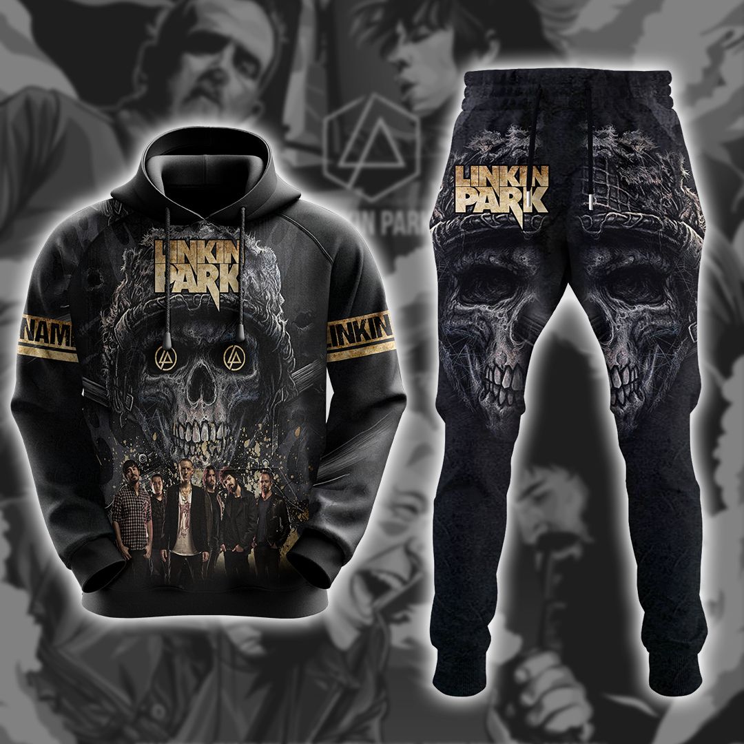 Linkin Park Hoodie, Jogger 3D – Combo Hoodie + Jogger 3D – Hungmt237