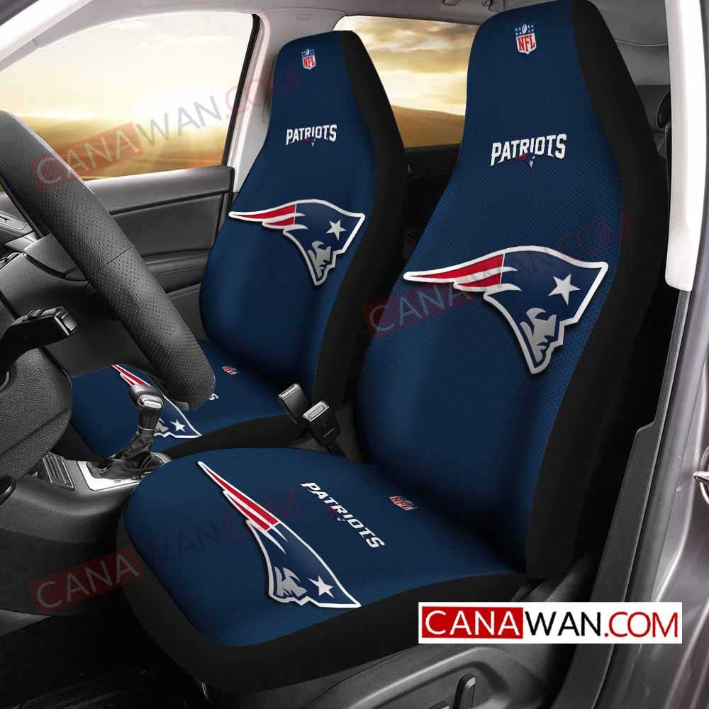 New England Patriots Car Seat Cover Set CSC7668