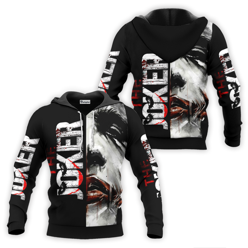 The Joker Face Hoodie & Zip Hoodie