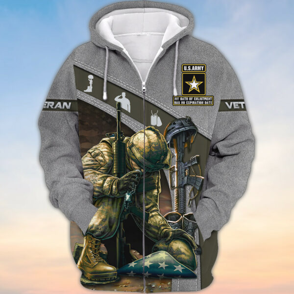 Us Army Veteran 3D All Over Printed Shirts For Men And Women Veteran Hoodie Tshirt
