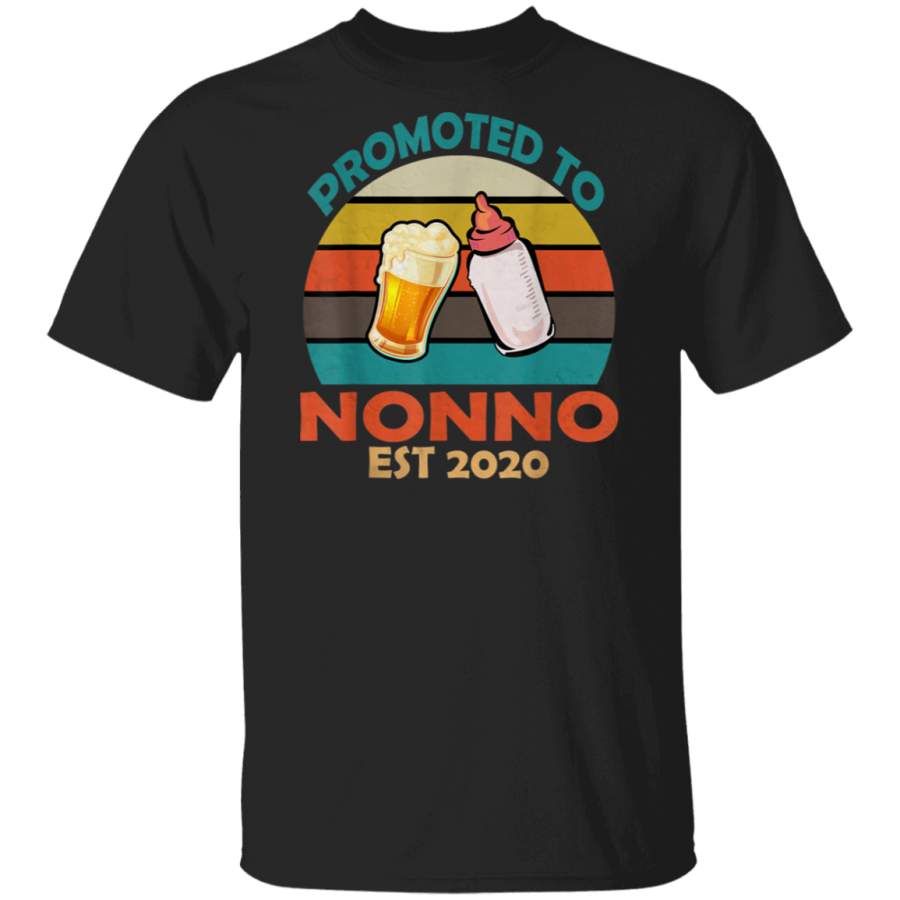 Vintage Promoted to Nonno 2020 Christmas T-Shirt