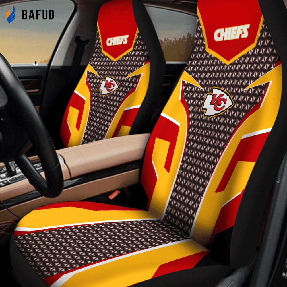 Kansas City Chiefs Car Seat Cover Set CSC7029