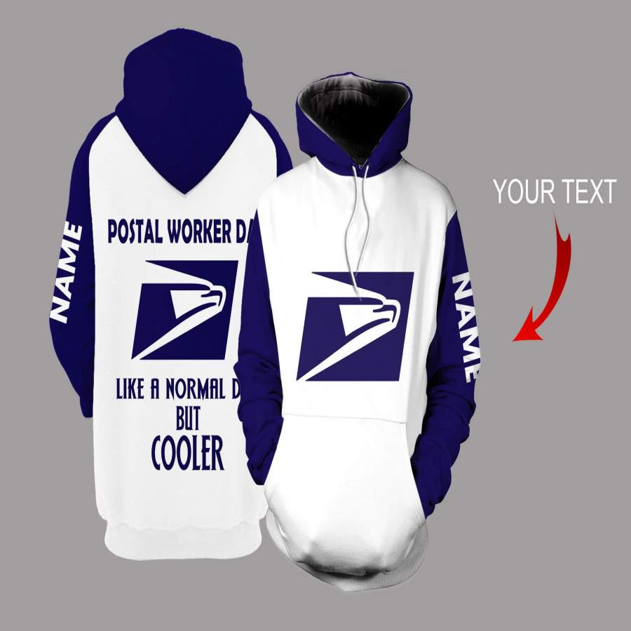 Postal Worker Dad Personalized US Un …