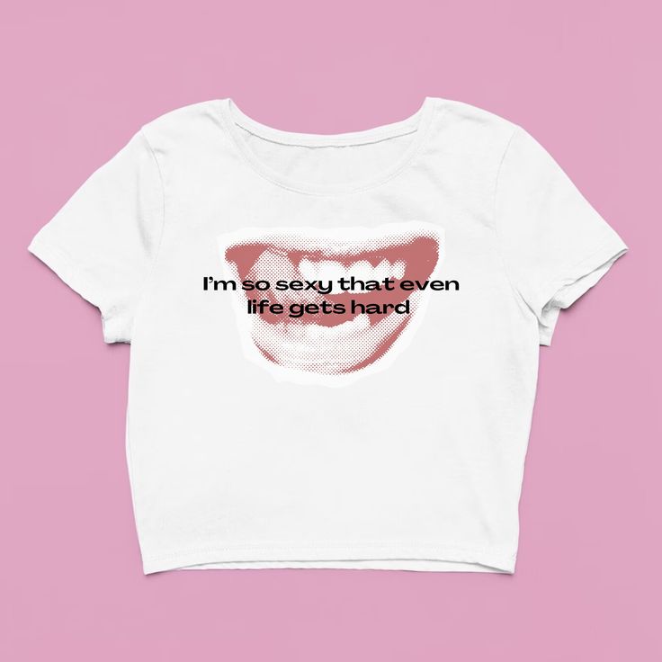 Funny Baby Tee, Funny Crop Top, Y2k  &hellip;