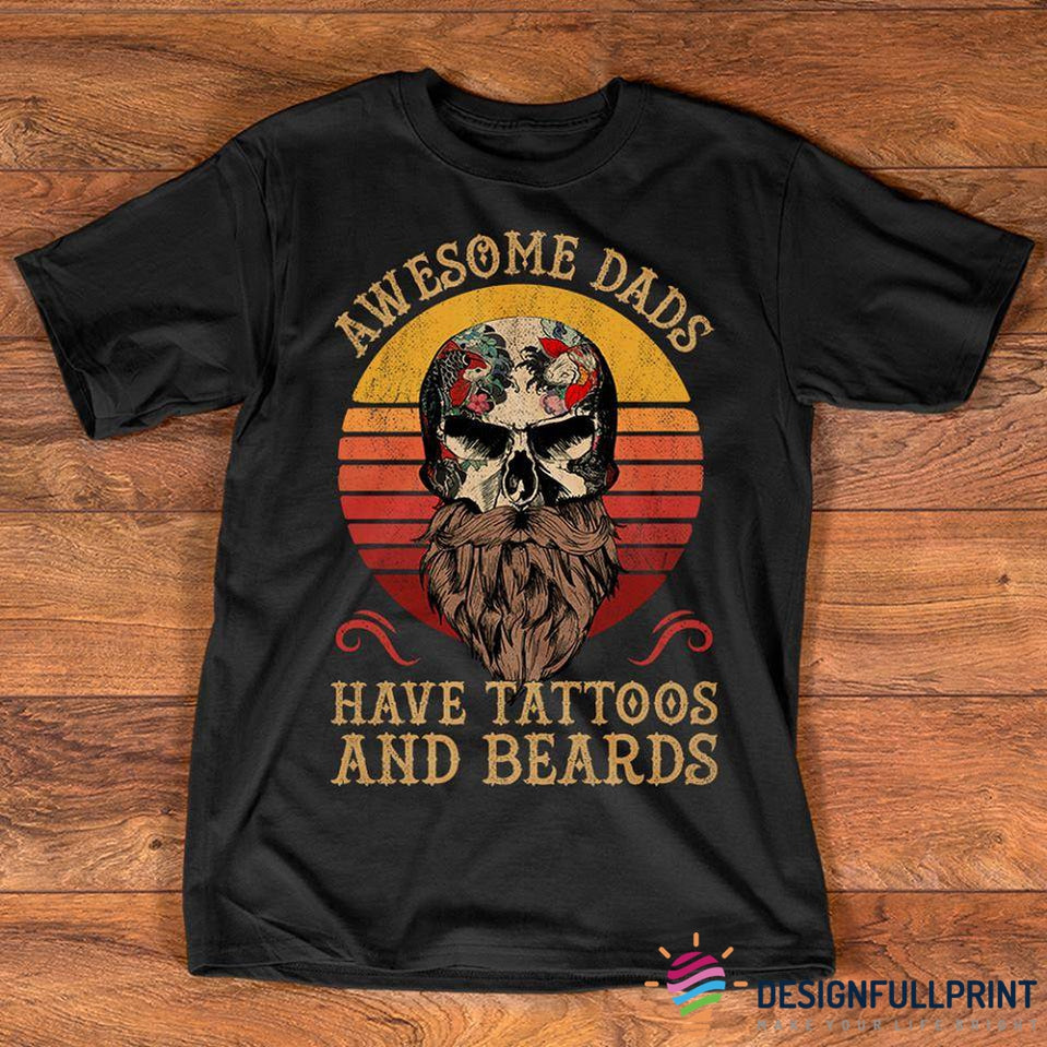 Tattoo Beard Shirt Beard T Shirt Lh  &hellip;
