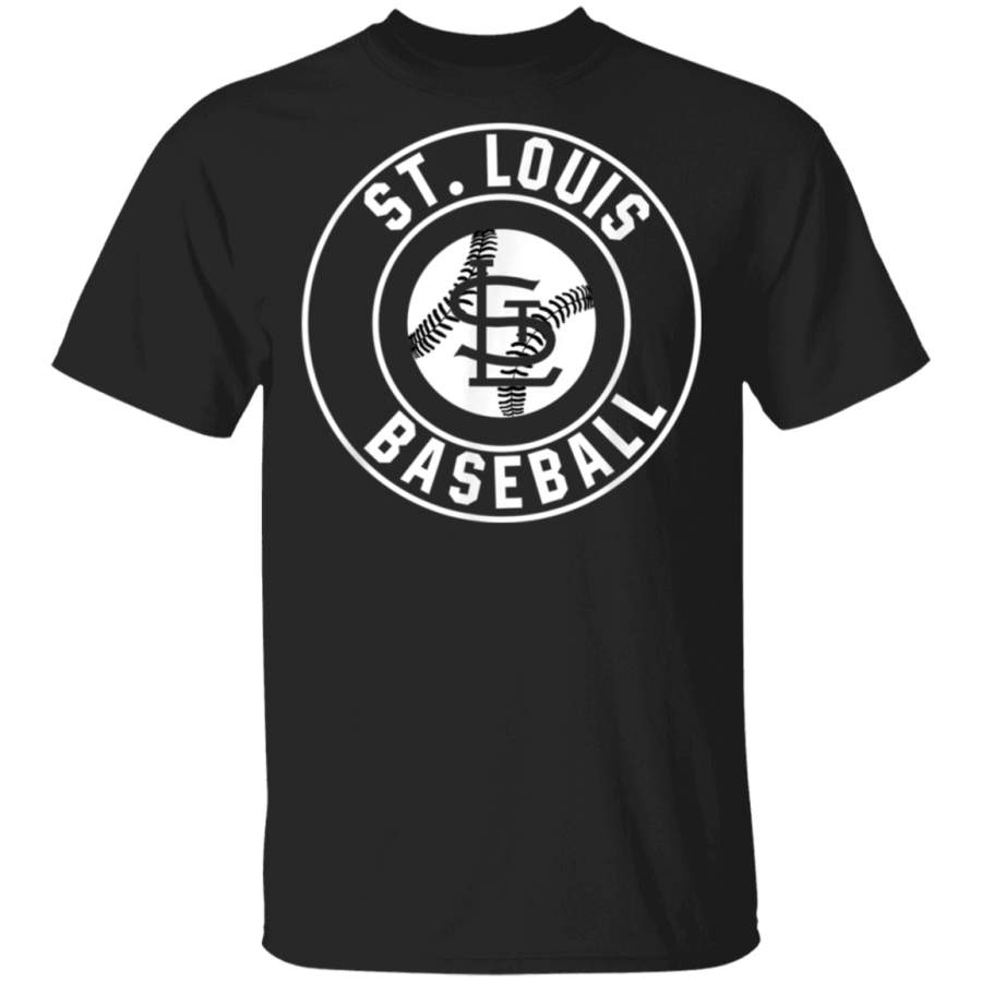 Vintage St. Louis Baseball Missouri Cardinal Badge Gift T-Shirt By Vevotee Store Hoodie Shirt