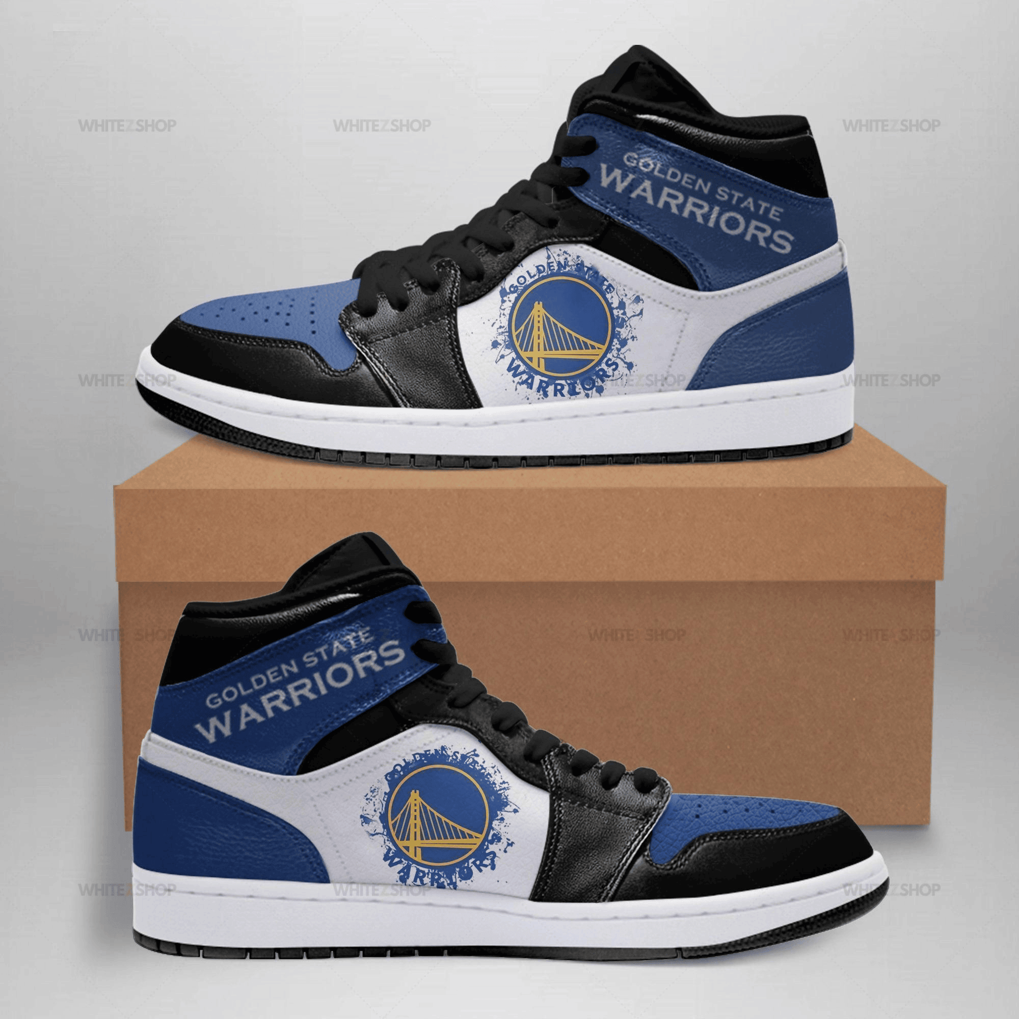 Golden State Warriors JD 1 Shoes Sport Sneakers Ver242