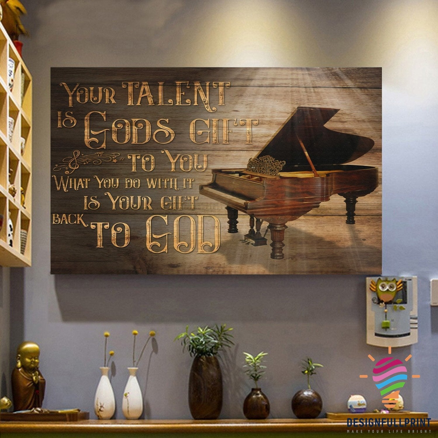 Your Talent Is Gods Gift Poster Lh M &hellip;