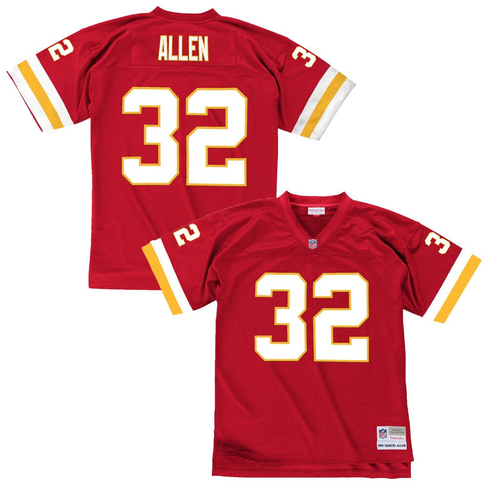 Men’S Kansas City Chiefs Marcus Allen Mitchell & Ness Red 1994 Retired Player Legacy Replica Jersey