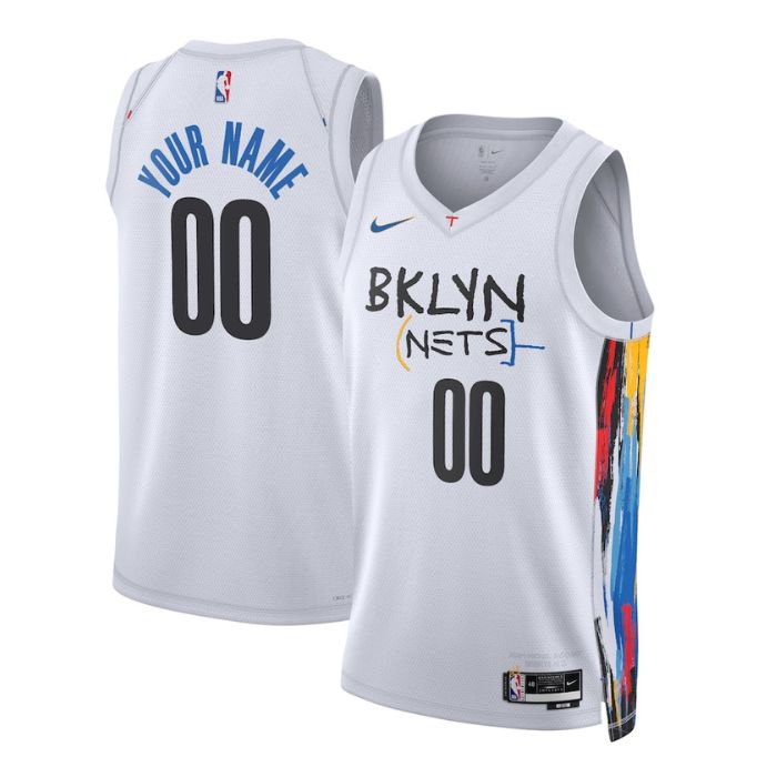 Brooklyn Nets Unisex Shirt 2023 Custom Jersey – City Edition – White