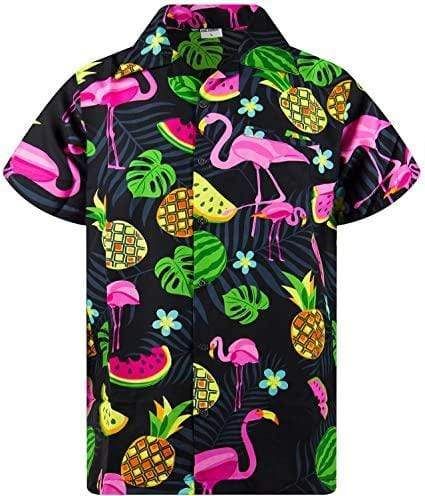 Melon Flamingo Fruits Funky Hawaiian …