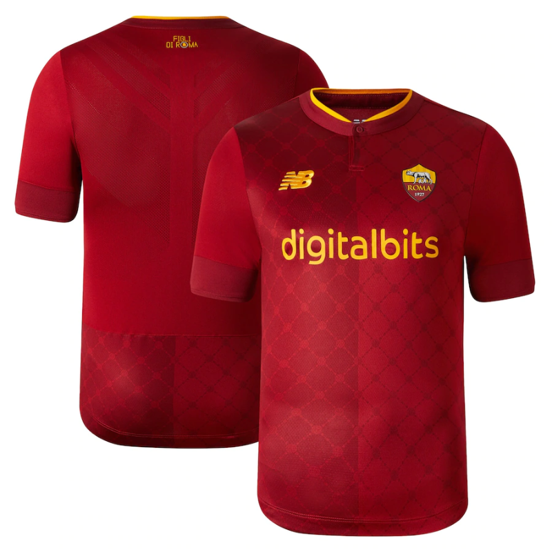 As Roma Home Shirt 2022-23 Custom Jersey