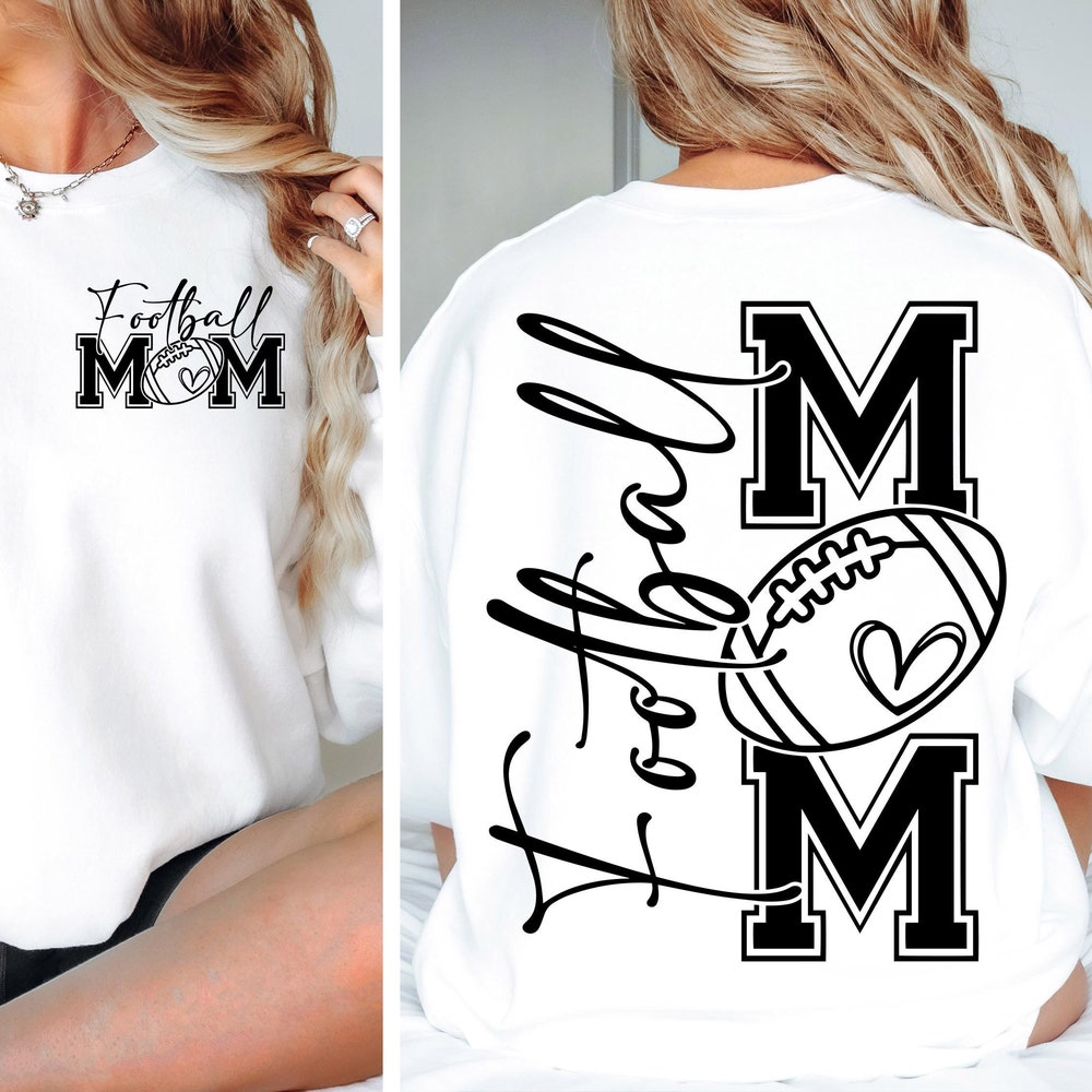 Football Mom SVG, Football Mom Png, Football Mom Shirt Svg, Football Svg, Football Mama Svg, Football Shirt Svg, Game Day Svg Sublimation x Halloween Collection From Snorider