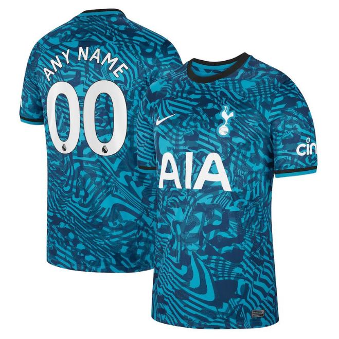 Tottenham Hotspur Unisex Shirt 2022/23 Third Custom Jersey – Blue