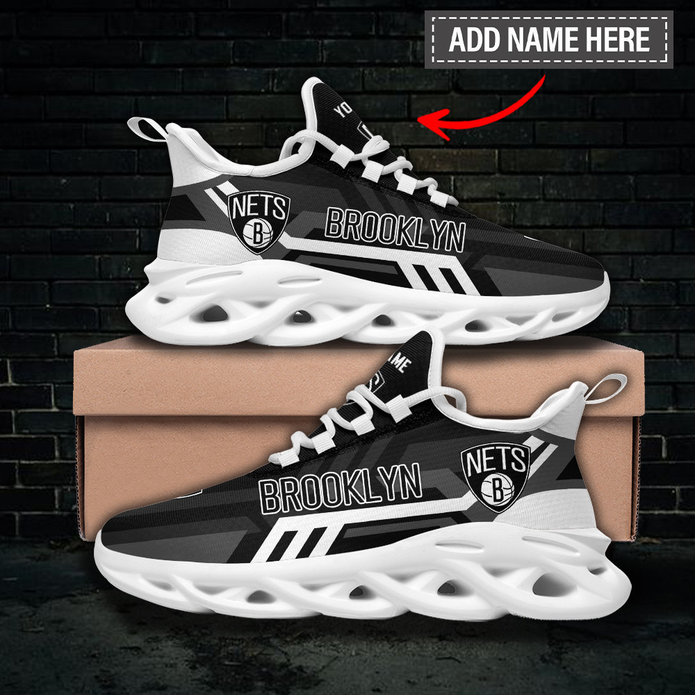 Brooklyn Nets Personalized Clunky Sneaker Max Soul Shoes Ver 14