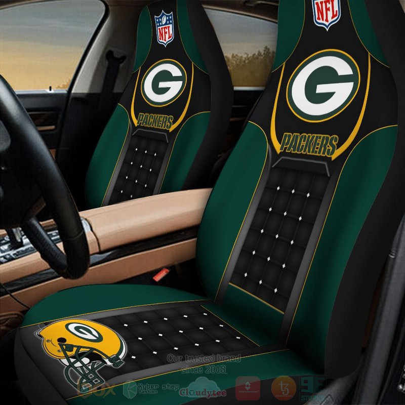 Green Bay Packers Limited Edition Car Seat Cover Set CSC9641