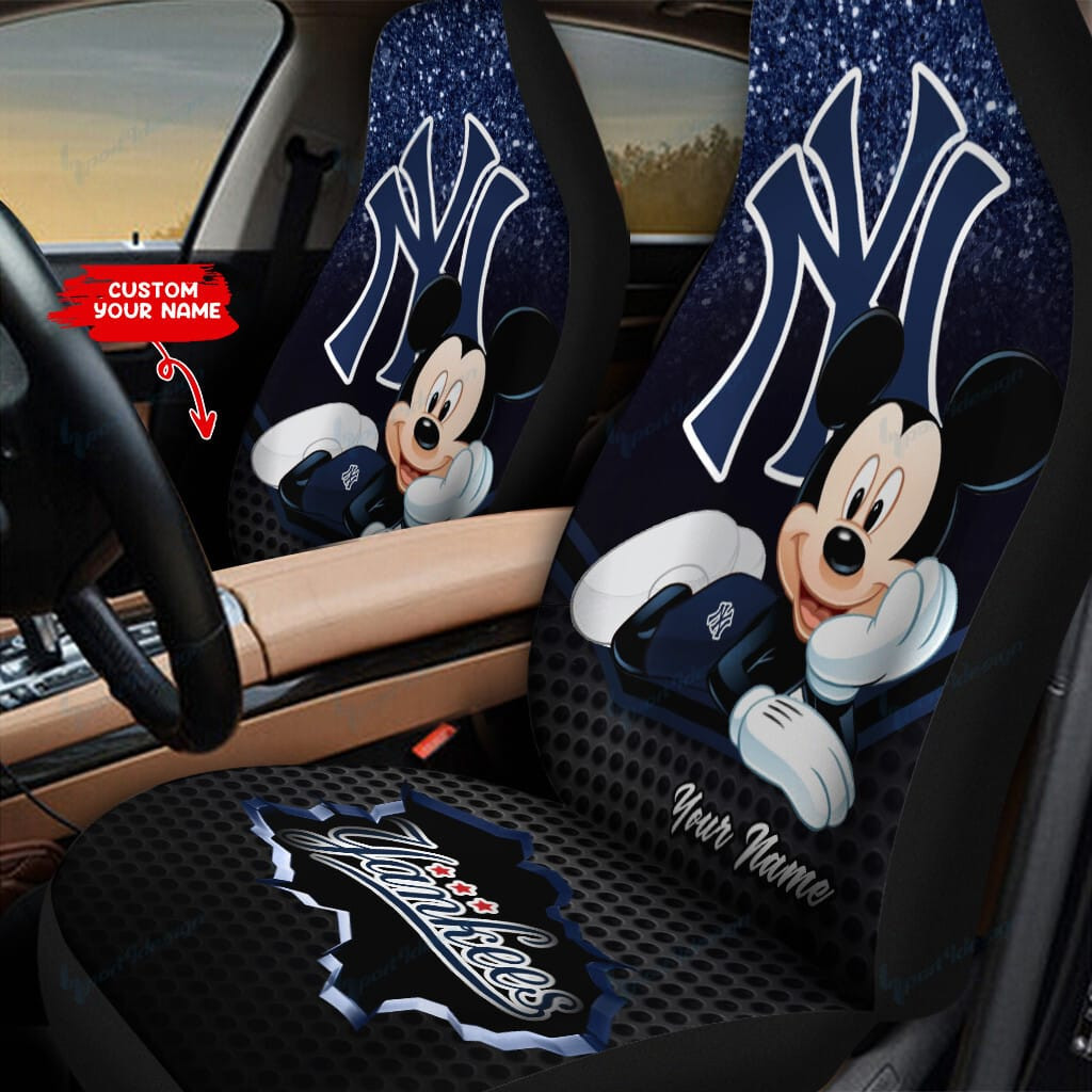 New York Yankees Personalized Car Seat Cover Set CSC4867