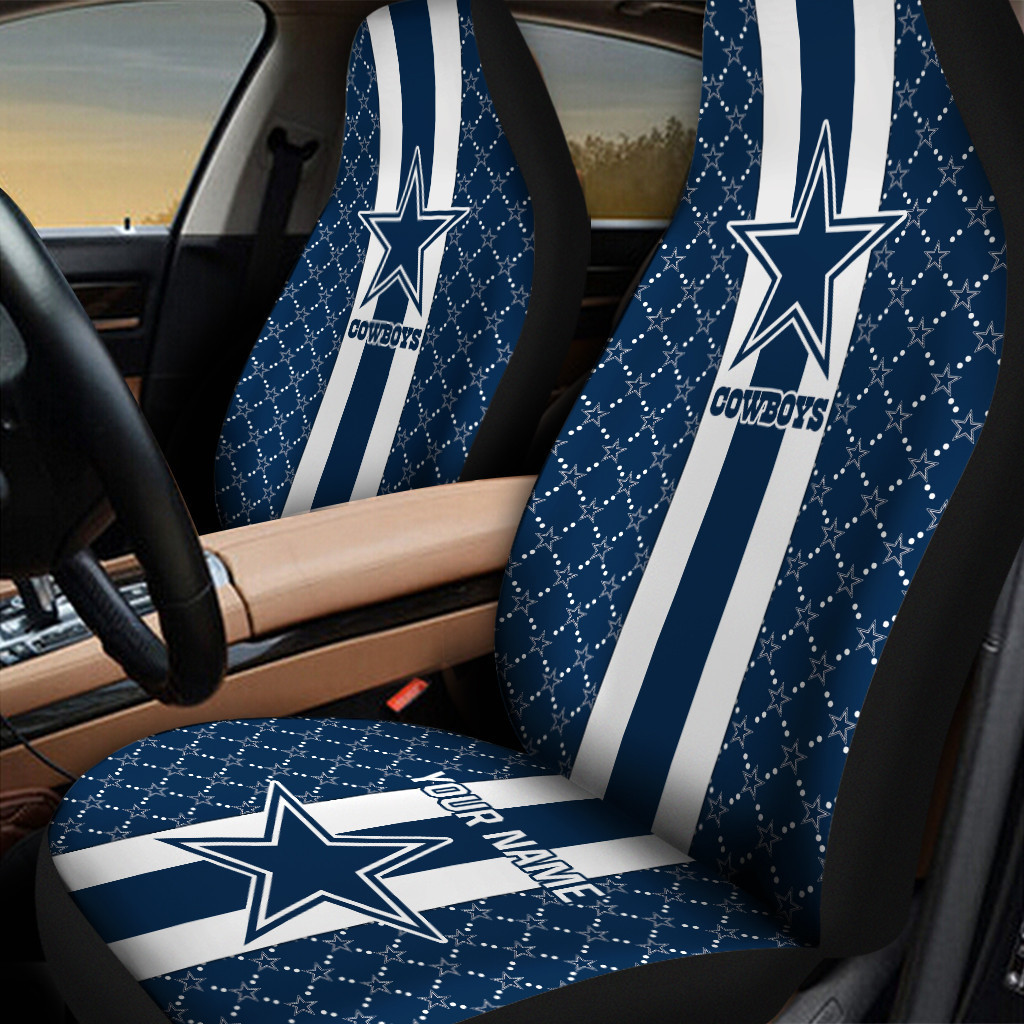 Dallas Cowboys Personalized Car Seat Cover Set CSC9877