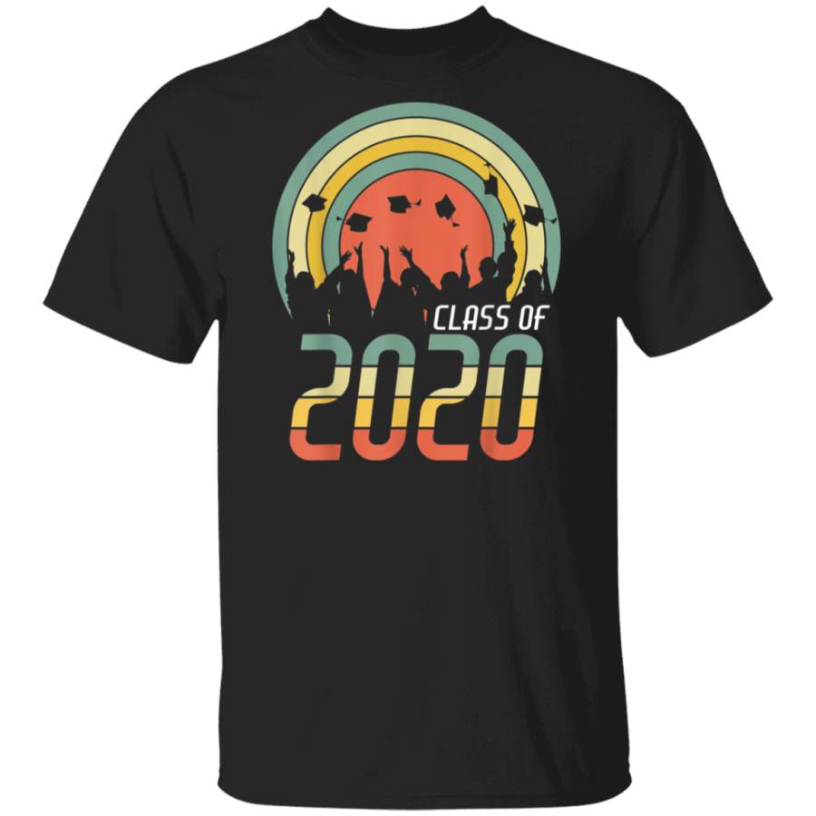 Vintage Class of 2020 Shirt Senior 2020 Graduation Gift T-Shirt