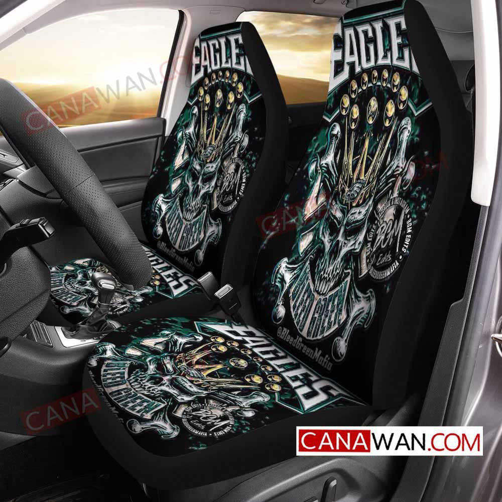 Philadelphia Eagles Car Seat Cover Set CSC6796