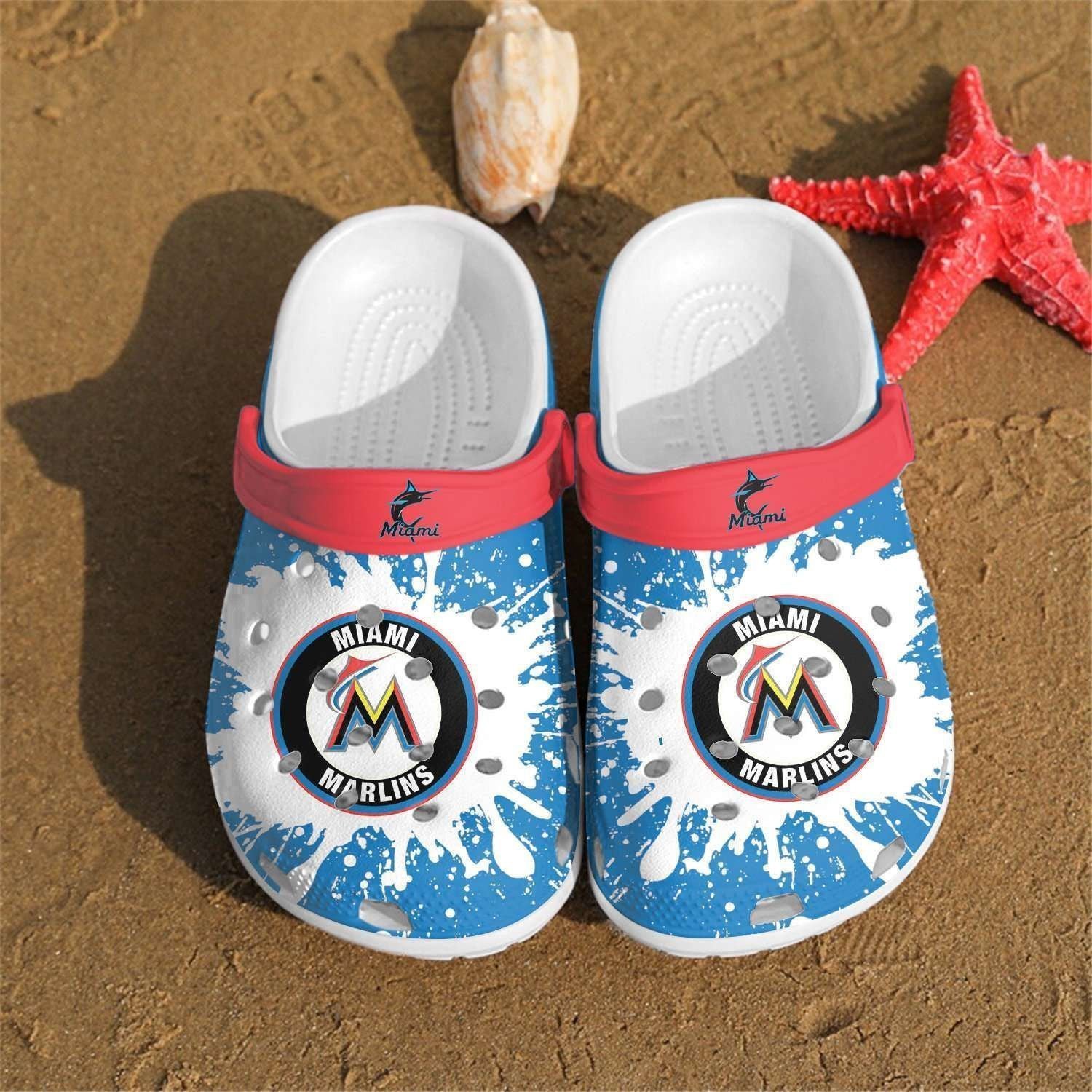 Miami Marlins Crocss Clog Comfortable Shoes For Fan Ver207