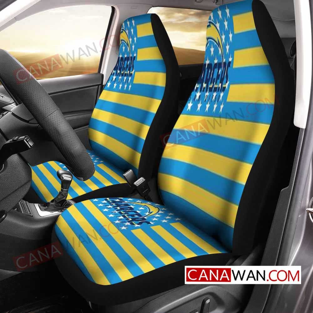 Los Angeles Chargers Car Seat Cover Set CSC1131