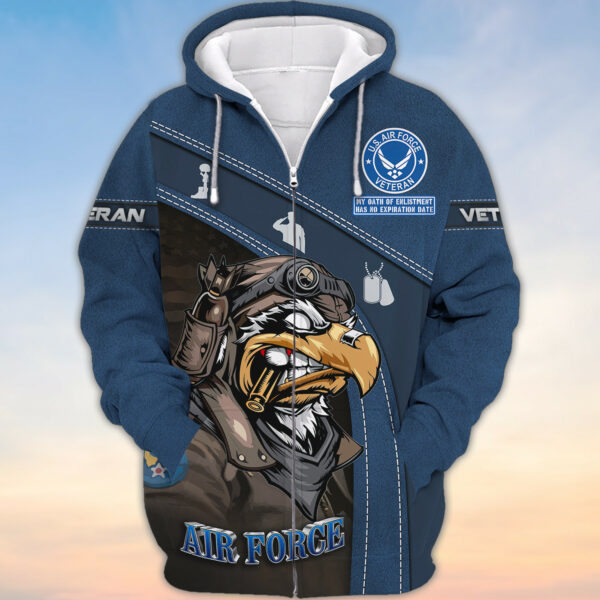 Us Air Force Veteran 3D All Over Printed Shirts For Men And Women Veteran Hoodie Tshirt