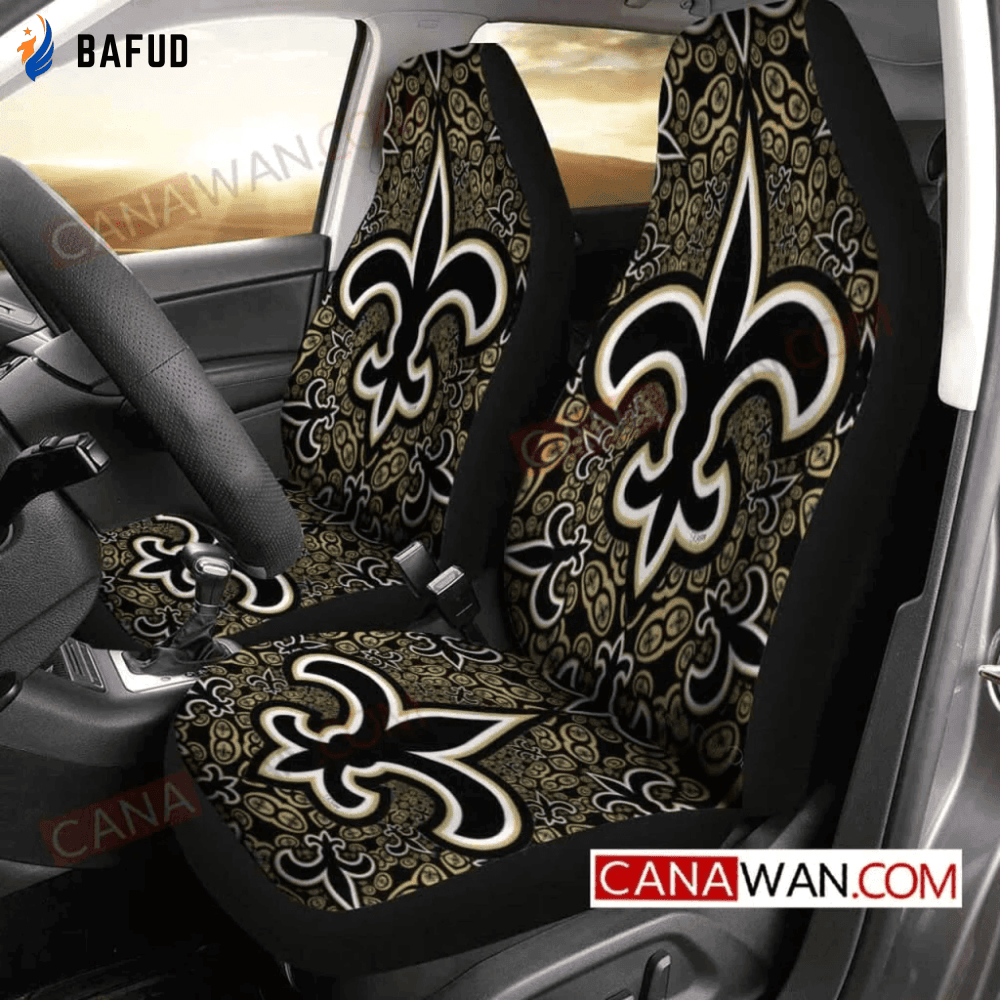 New Orleans Saints Logo Pattern Car Seat Cover CSC2066