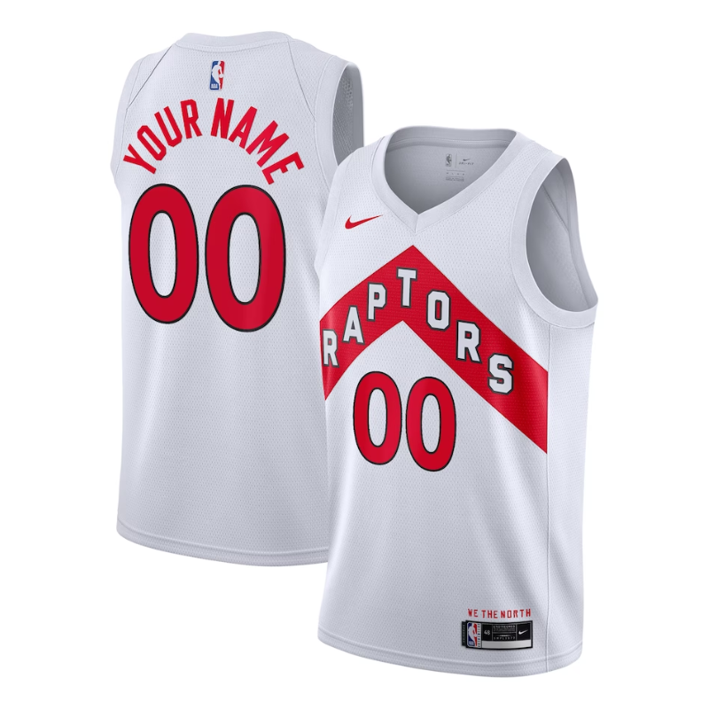 Toronto Raptors Team 20223 Unisex Customized Jersey – Association Edition – White