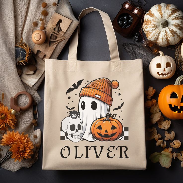 Cute Ghost Halloween Trick or Treat Tote Bag For Kids And Adults, Spooky Ghost Tote Bag, Halloween Pumpkin Bag, Halloween Gift Bag, Best Tote Bags Ideas, Cute Tote Bags Ideas, Tote Bag Design Ideas, Girls Tote Bag, Best Canvas Tote Bags Ideas