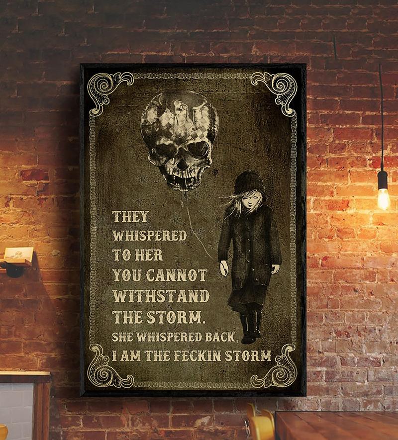 Skeleton I Am The Feckin Storm Ballo &hellip;