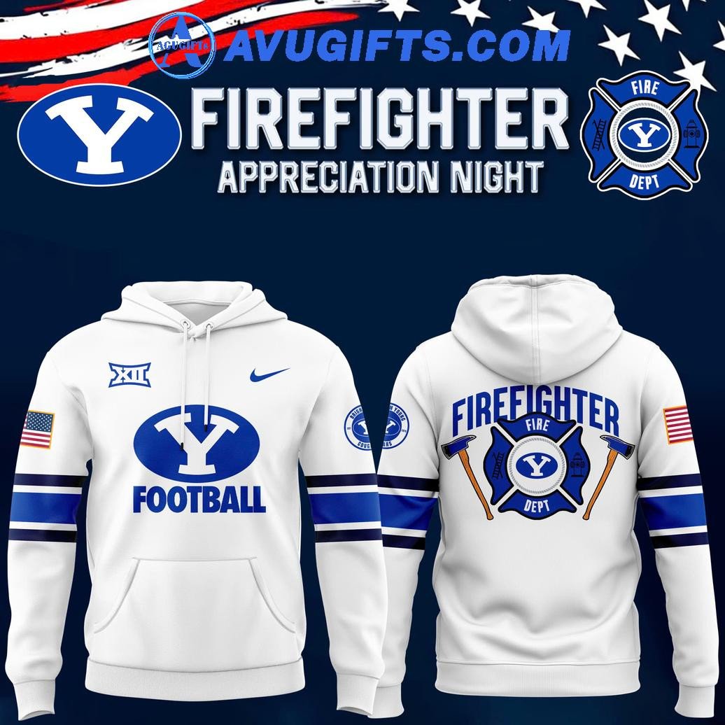 Byu Cougars Football X 2024 Firefighter Appreciation Night Premium Edition Hoodie – Zip Hoodie 3D Aop Shirt