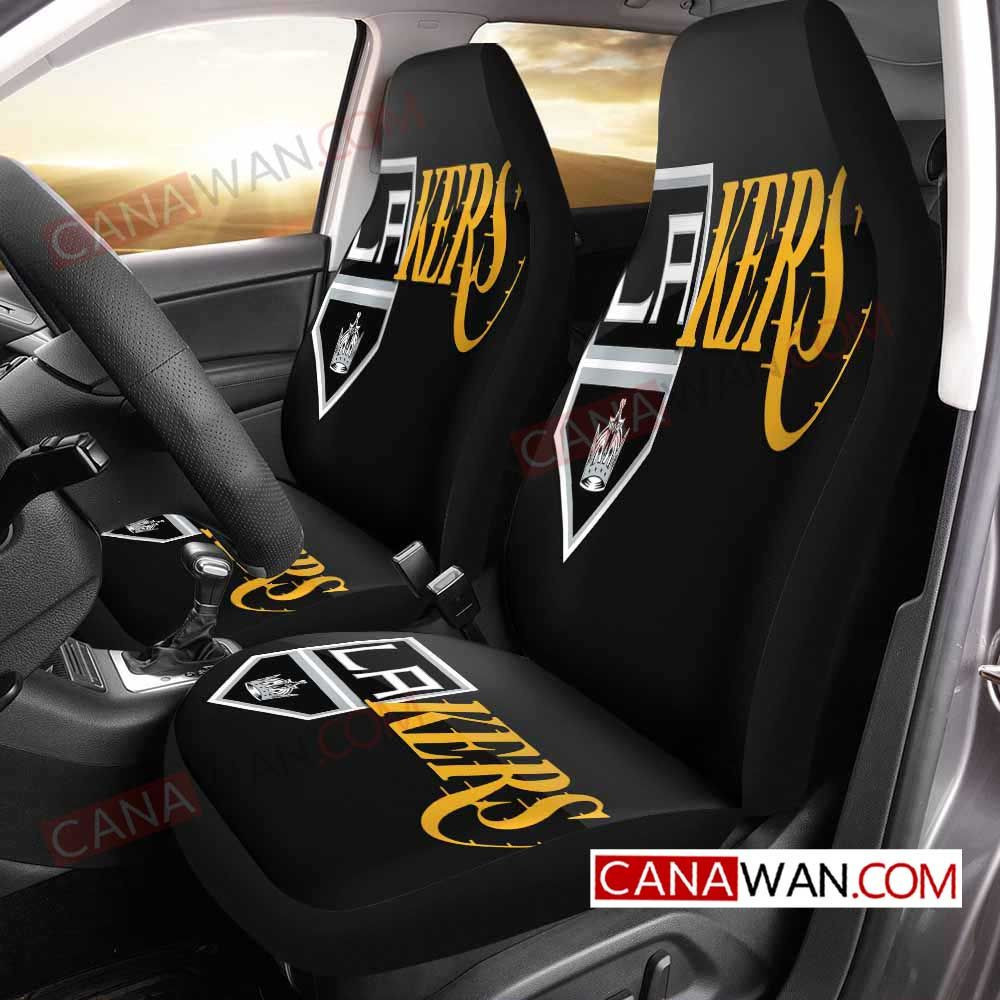 Los Angeles Kings Logo Art Car Seat Cover Set CSC4126