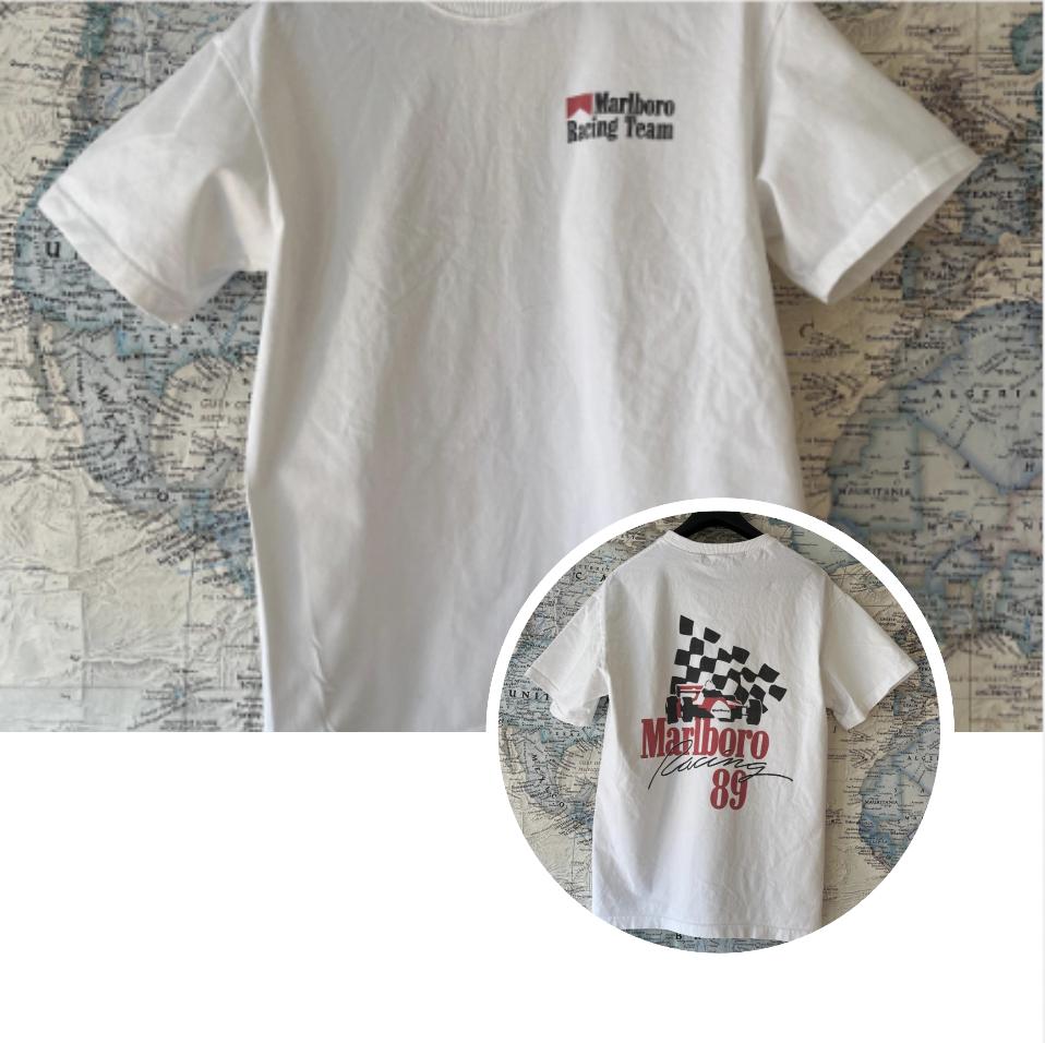 Marlboro Racing Logo T-Shirt 2-sided …