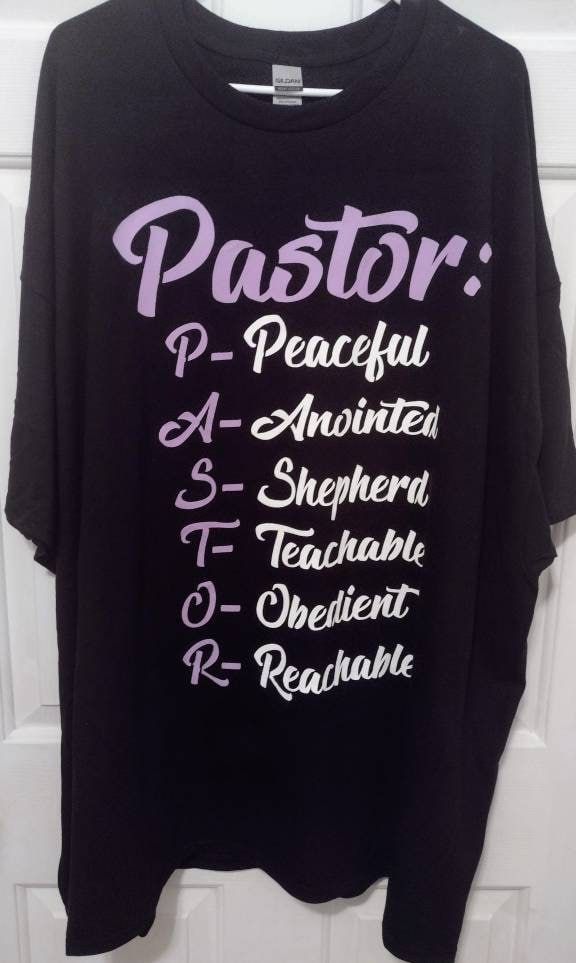 Pastor Shirt Pastor Gift Pastor Appreciation Gift Pastor Tshirt Pastor birthday gift minister gift preacher gift Father’s day gift fashionstation 0608 4571