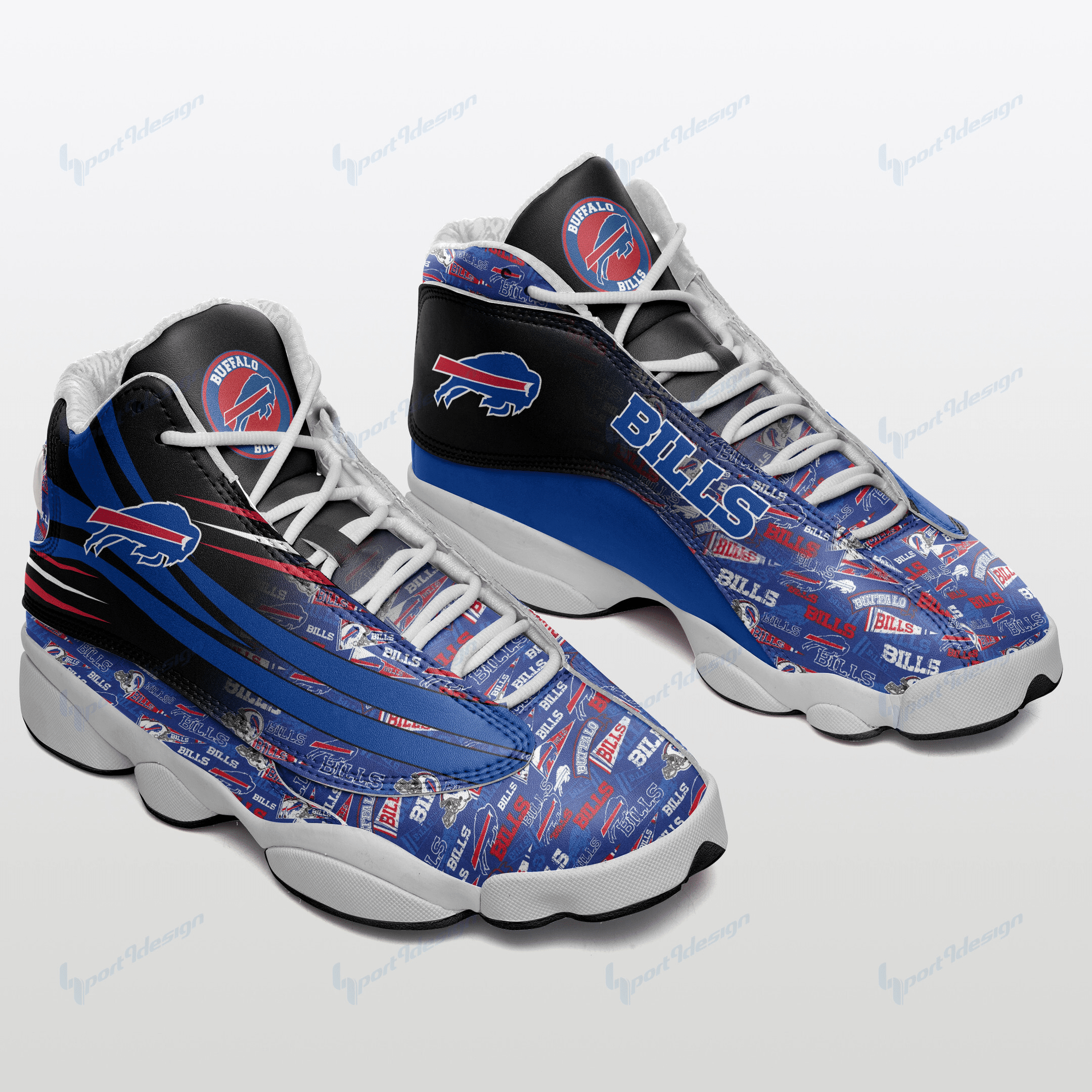 Buffalo Bills Air Jordan 13 Sneakers JD13 V2027