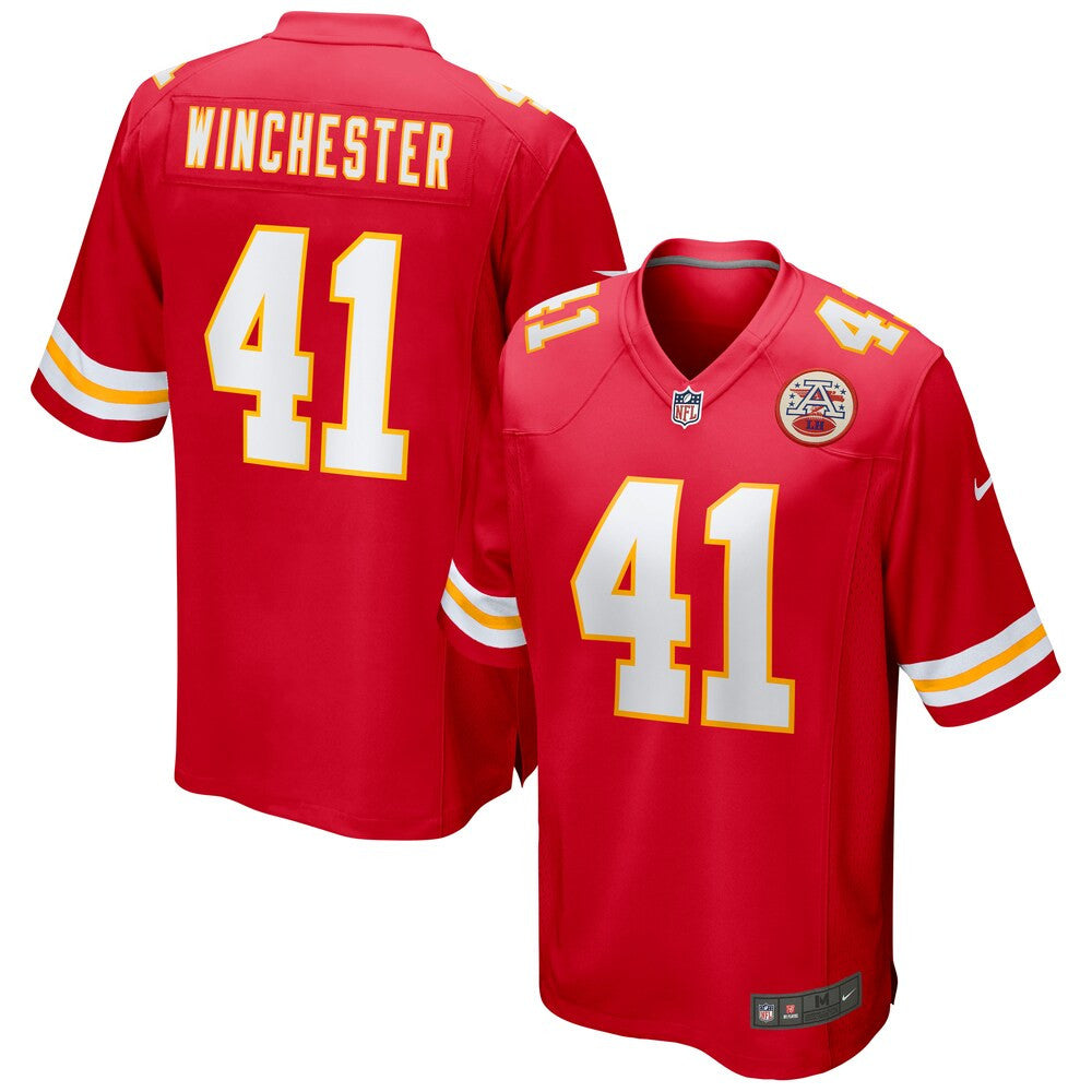 Men’S Kansas City Chiefs James Winchester Nike Red Game Jersey