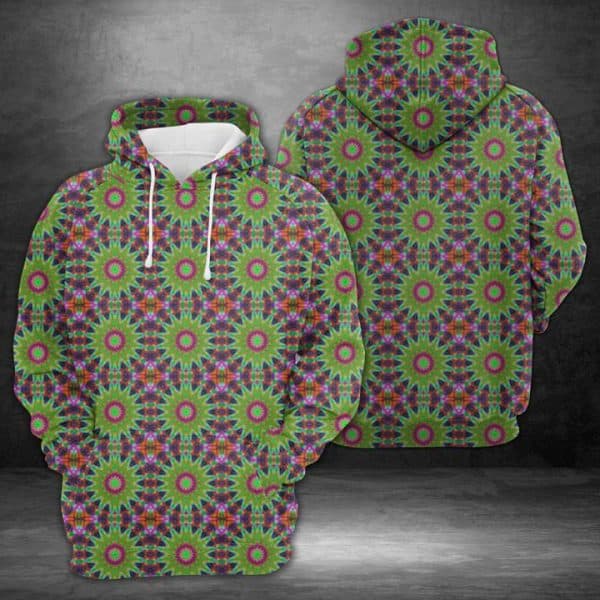 Amazing Tie Dye 3D Printed Hoodie/Zi …