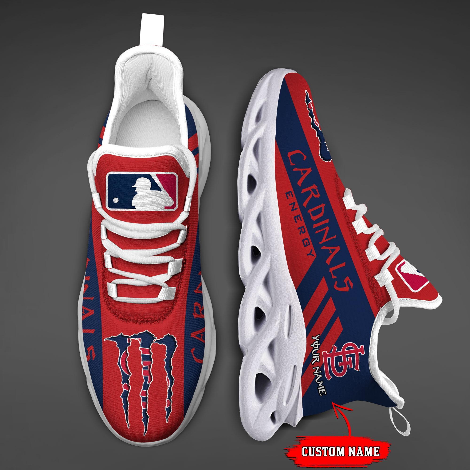 St. Louis Cardinals Max Soul Shoes Sneakers For Men And Women Ver 2