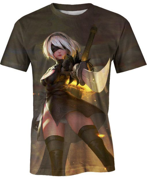 Nier Automata For Man And Women 3D T …