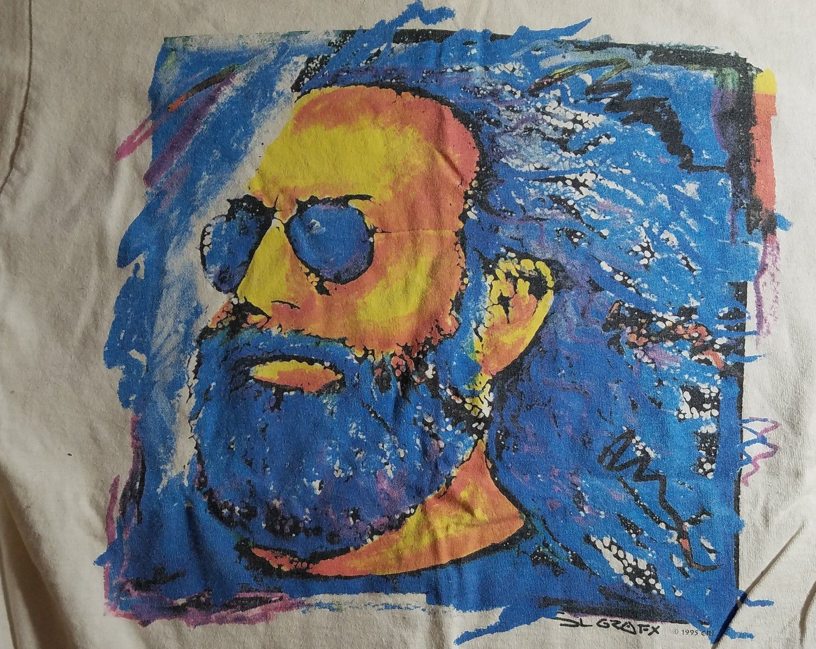 Vintage 1995 Jerry Garcia Grateful Dead Shirt Near Perfect Condition