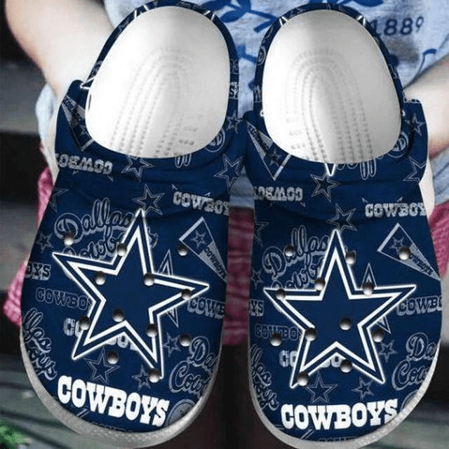 Dallas Cowboys Personalized Custom Crocss Clog Ver230