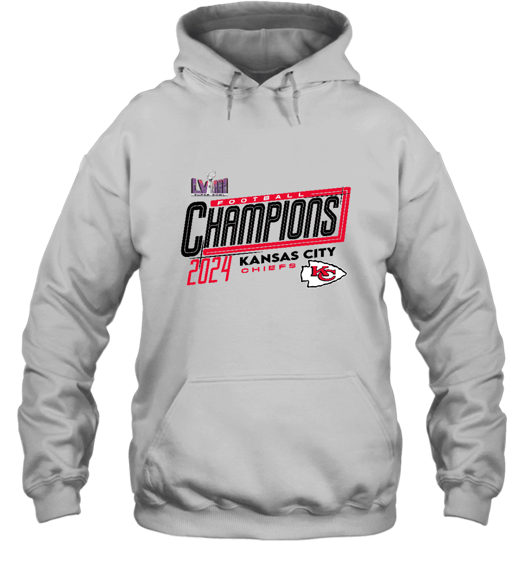 Kansas City Chiefs Champions 2024 Shapes Unisex 2D Hoodie